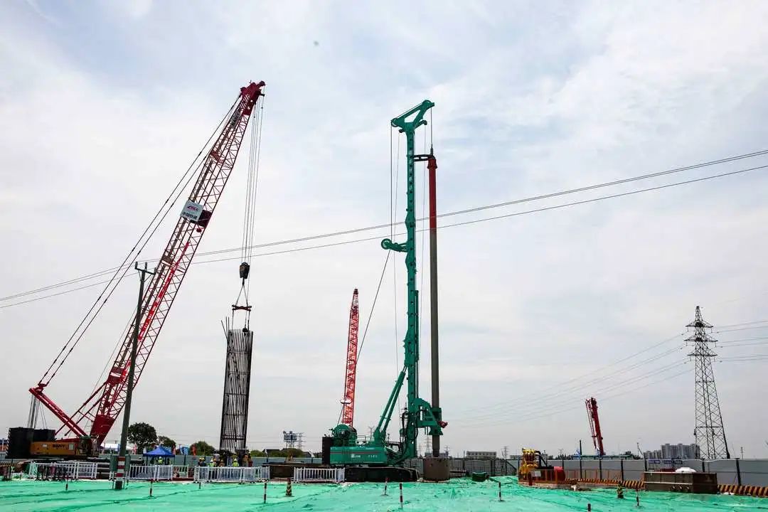 上海金泰大型旋挖機提前60天交出“新答卷” ，多快好省創(chuàng)新的施工紀(jì)錄